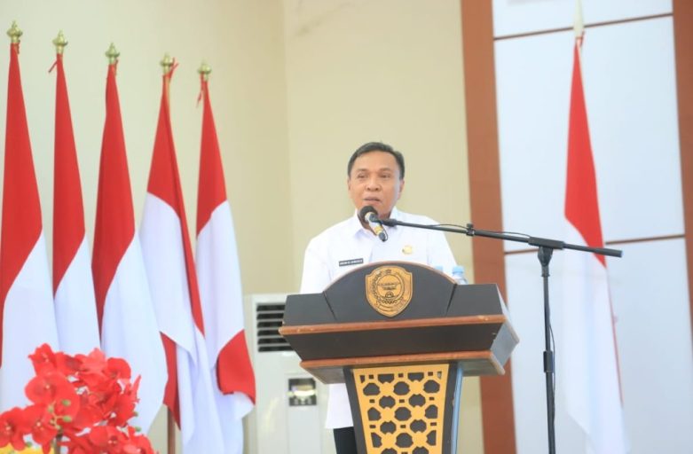 Pj. Bupati Halteng “Ikram M Sangadji” Hadiri Pengukuhan Bunda Paud Halteng