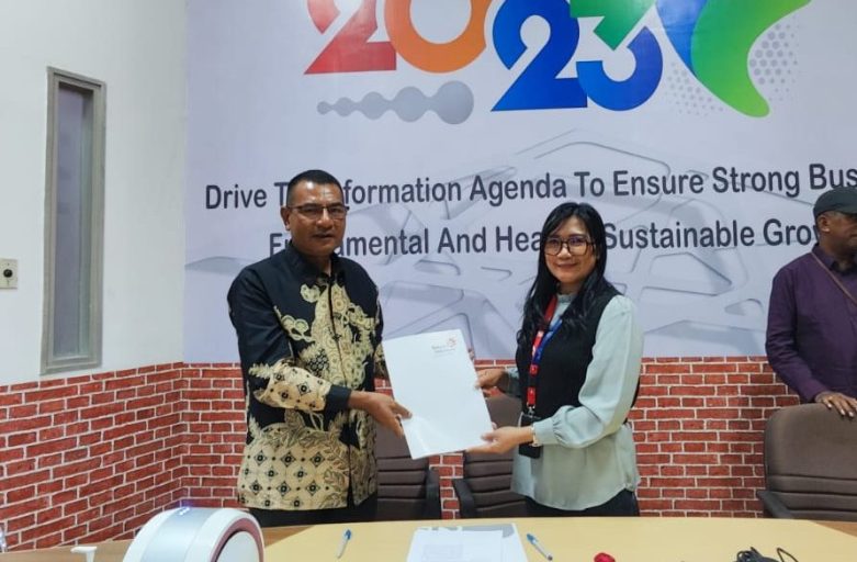 Wujudkan Layanan Satu Data Indonesia, Pemkab Halteng tandatangani MoU dengan PT. Telkom Indonesia (Persero) Tbk