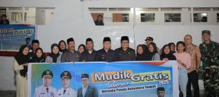 Pemerintah Kabupaten Halmahera Tengah Resmi Melepas Peserta Mudik Gratis 2025