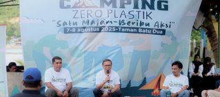 CAMPING ZERO PLASTIK DI TEPELEO, BUPATI IKRAM HIMBAU JAGA KEBERSIHAN LINGKUNGAN