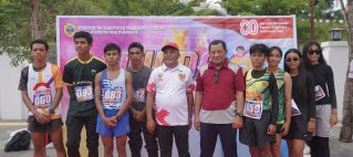 Wabup Ahlan Djumadil Lepas Lari Marathon HUT RI Ke-80