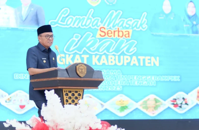 Bupati Halteng Buka Lomba Masak Serba Ikan 2025: Dorong Gemarikan dan Cegah Stunting