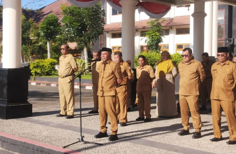 WAKIL BUPATI PIMPIN APEL PAGI: TEKANKAN DISIPLIN, PENGELOLAAN APBD, DAN MANAJEMEN TALENTA
