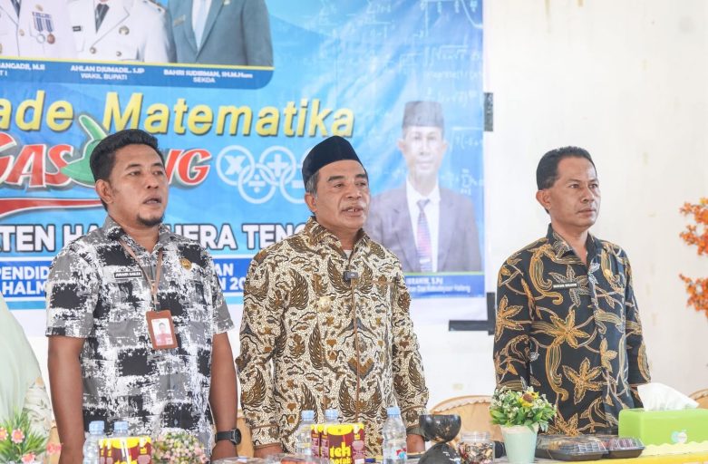 Wakil Bupati Halmahera Tengah Buka Olimpiade Matematika GASING Tingkat SD se-Kabupaten Halmahera Tengah