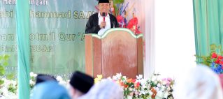 Bupati dan Wakil Bupati Halteng Hadiri Peringatan Maulid Nabi Muhammad SAW dan Tasyakuran Khotmil Qur’an 30 Juz