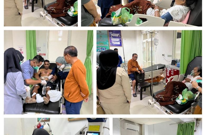 Kedekatan dengan Warga, Bupati Ikram dan Istri Sambangi RSUD Weda: Beri Doa Kesembuhan dan Pastikan Layanan Kesehatan