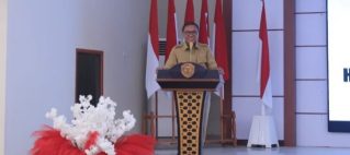 Launching Logo dan Tema HUT ke-35, Bupati Ajak ASN dan Masyarakat Halteng Bersatu untuk Berkarya