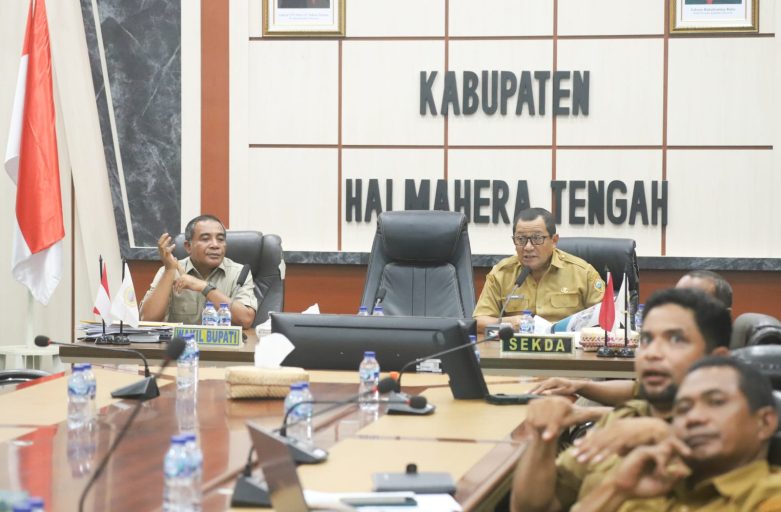 Rapat Evaluasi Pemeriksaan Kesehatan Gratis, Pemda Halteng Siap Berikan Dukungan