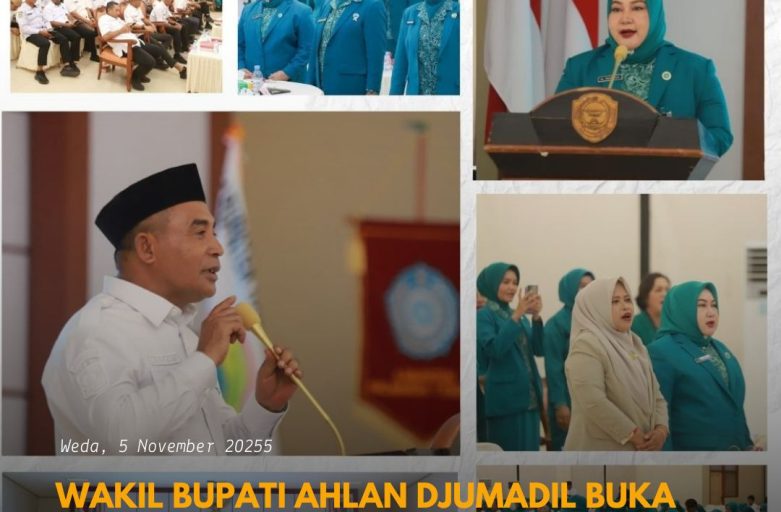 WAKIL BUPATI AHLAN DJUMADIL BUKA RAPAT KERJA TP. PKK HALMAHERA TENGAH
