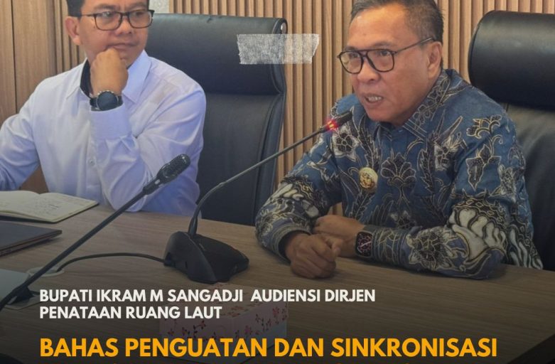 IKRAM M SANGADJI BAHAS PENGUATAN DAN SINKRONISASI RUANG LAUT UNTUK MENOPANG PERTUMBUHAN INDUSTRI TELUK WEDA