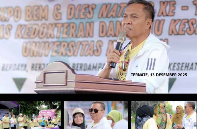 BUPATI HALTENG  HADIRI DIES NATALIS KE-10 FAKULTAS KEDOKTERAN DAN ILMU KESEHATAN UNKHAIR