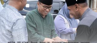 BUPATI HALMAHERA TENGAH SILATURAHMI DENGAN WARGA WEDA SELATAN