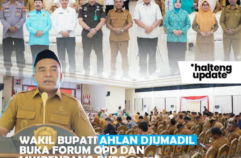 WAKIL BUPATI AHLAN DJUMADIL BUKA FORUM OPD DAN MUSRENBANG RKPD 2027