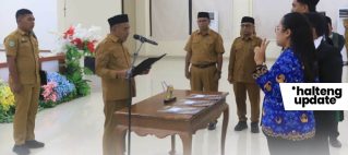 WAKIL BUPATI HALTENG HADIRI PENGAMBILAN SUMPAH DAN PENYERAHAN SK PNS TAHUN 2026