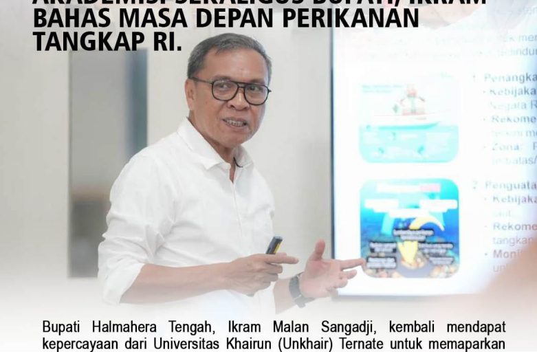 AKADEMISI SEKALIGUS BUPATI, IKRAM BAHAS MASA DEPAN PERIKANAN TANGKAP RI.