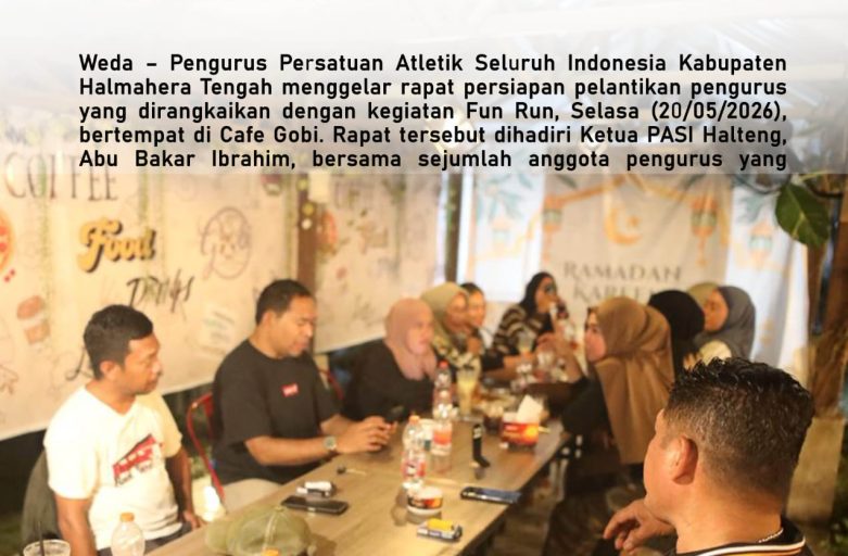 DIPIMPIN ABUBAKAR IBRAHIM, PASI HALTENG MATANGKAN PERSIAPAN PELANTIKAN PENGURUS DAN FUN RUN AWAL JUNI MENDATANG