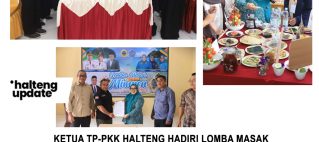KETUA TP-PKK HALTENG HADIRI LOMBA MASAK SERBA LAOR (MIMYEN) DI PATANI UTARA