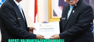 BUPATI HALMAHERA TENGAH WAKILI PESERTA TERBAIK PRESENTASIKAN RENCANA AKSI PADA PENUTUPAN KPPD 2026