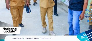 DISAMBUT HARU WARGA, BUPATI IKRAM TINJAU RENCANA BESAR PEMBANGUNAN DESA SIDANGA