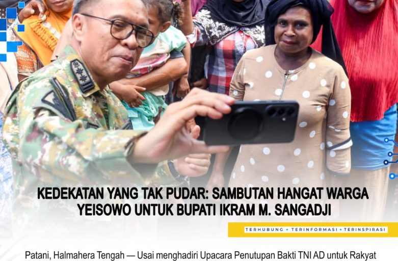 KEDEKATAN YANG TAK PUDAR: SAMBUTAN HANGAT WARGA YEISOWO UNTUK BUPATI IKRAM M. SANGADJI