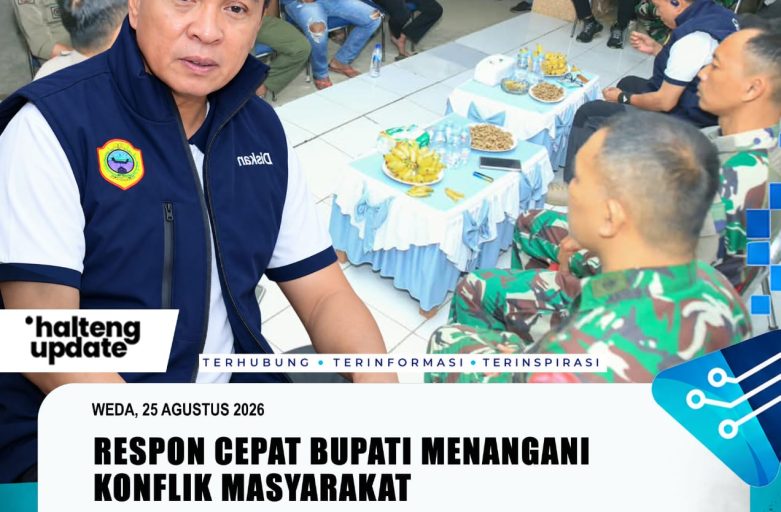 RESPON CEPAT BUPATI MENANGANI KONFLIK MASYARAKAT