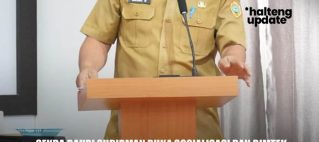 SEKDA BAHRI SUDIRMAN BUKA SOSIALISASI DAN BIMTEK PENERAPAN SP2D ONLINE DI HALMAHERA TENGAH