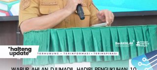 WABUP AHLAN DJUMADIL HADIRI PENGUKUHAN 10 BUNDA LITERASI KECAMATAN: “SATU DESA SATU PERPUSTAKAAN KECIL, SATU RUMAH SATU RAK BUKU”